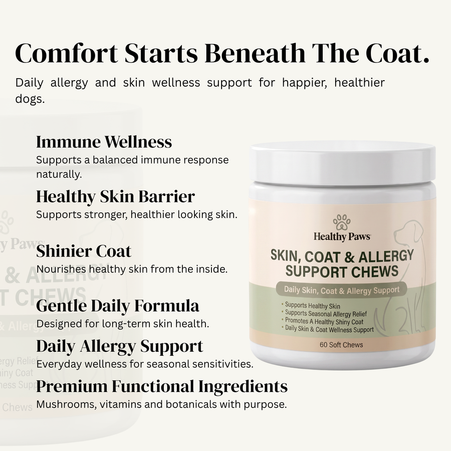 Healthy Paws- Skin, Coat & Allergy Support