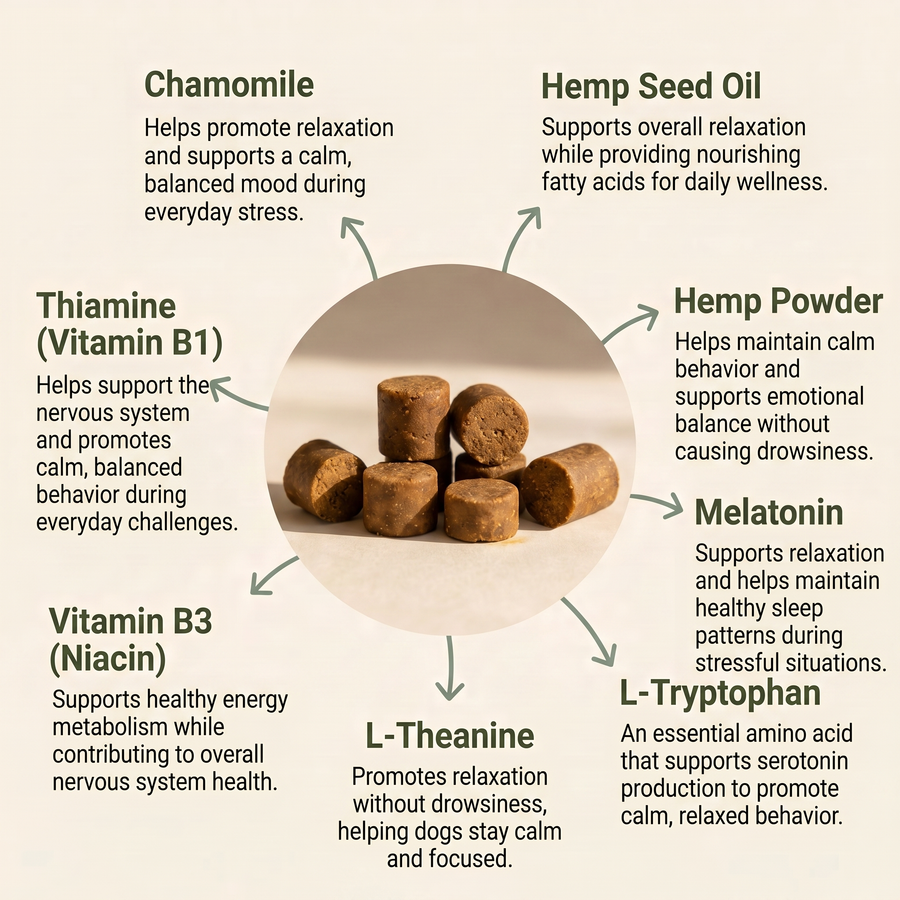 Healthy Paws- Calming & Stress Support